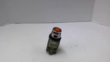 Idec ALN Orange Illuminated Pushbutton 24 Volt Lot of 4