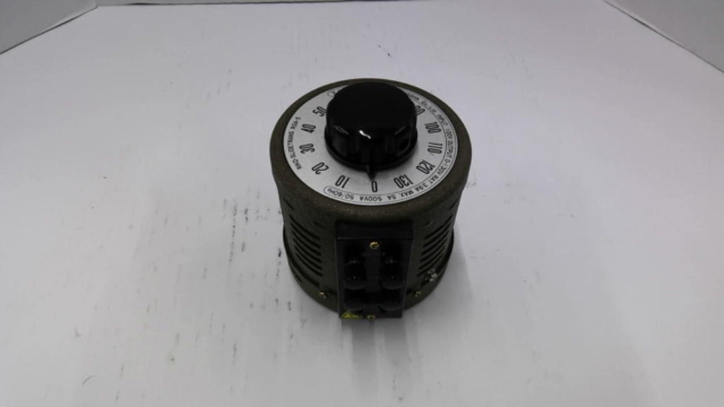 Tokyo-Rikosha 61-6319 Variable Transformer Input 100 Volts Output 0-130 Volt