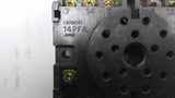 Omron 61F-G2P Floatless Level Switch 100 VAC 50/60 Hz W/ 17Y0YT Base 250 V 7.5 A
