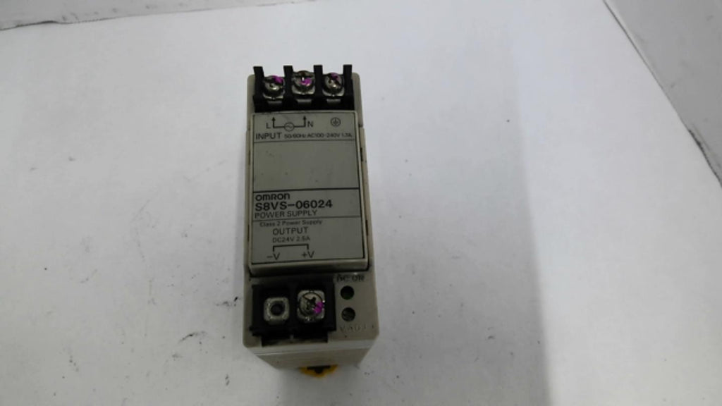 Omron S8VS-06024 Power Supply 240 Vdc