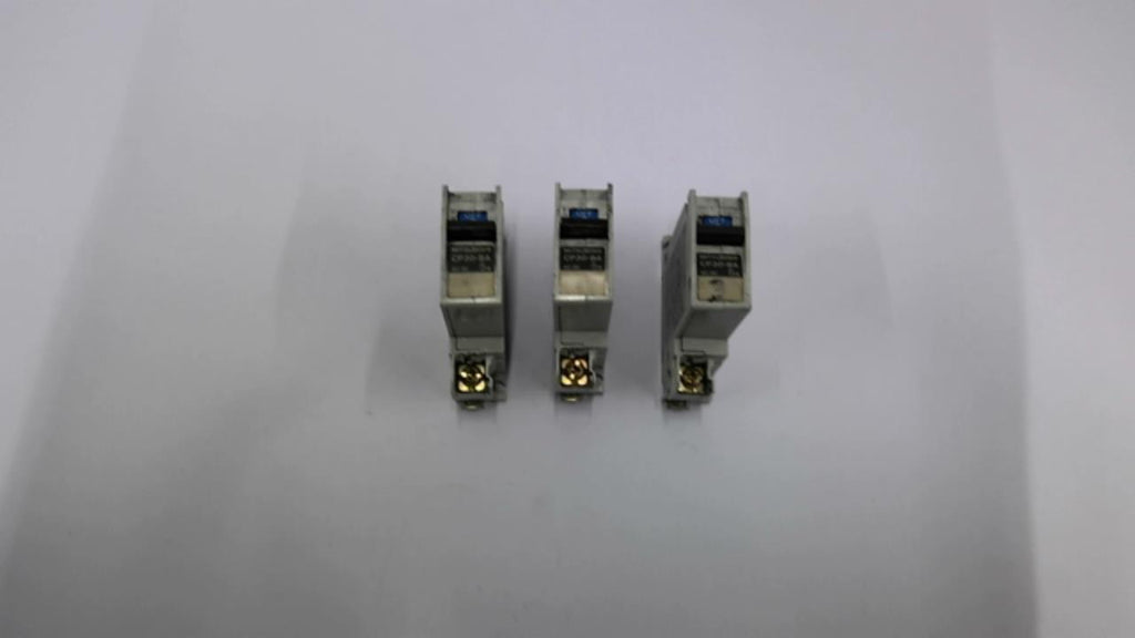Mitsubishi CP30-BA Circuit Protector 5 Amp 1 Pole 250 VAC/65VDC Lot Of 3