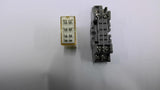 Idec RY2S-U Relay 20 Volt 50/60 Hz With Idec SY2S-05 Base 7 Amp 300 V Lot Of 4