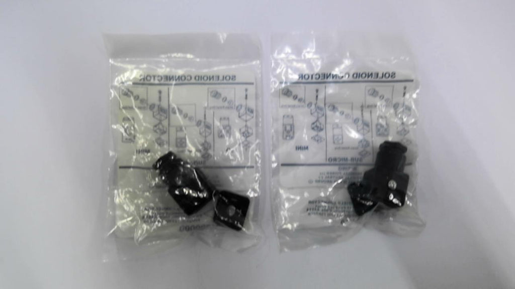 Canfield 51001090000 Solenoid Connector Lot Of 2