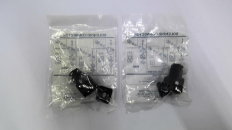 Canfield 51001090000 Solenoid Connector Lot Of 2