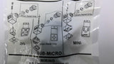 Canfield 51001090000 Solenoid Connector Lot Of 2