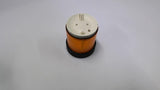 Schneider XVBC2B5 Orange Steady LED Unit Beacon 24 Volt