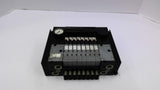 Burkert 8644 Valve Block With 8 0018403 Solenoid Valves 2.5-10 Bar