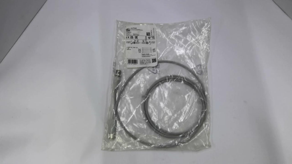 Ifm EVF043 Connection Cable 250VAC/300VDC 4 Amp AWG 22