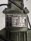 RCV Torino AF71-105 .22kW DC Motor 1500/3300RPM 110/240 Arm Volts
