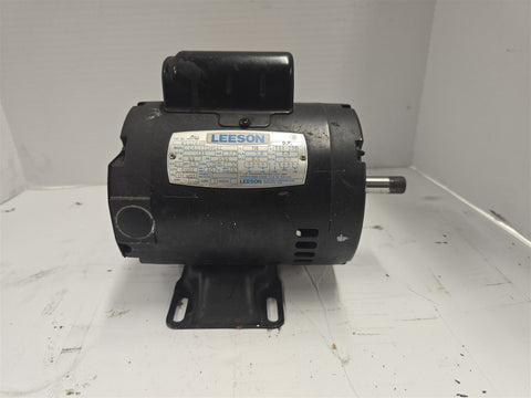 Leeson 850269B 1/3HP AC Motor 1800RPM 4P 56 115/208-230V DP Single Phase