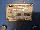 Morse A84MX000 Gear Reducer 22.03 HP 1750RPM 1:1 Ratio