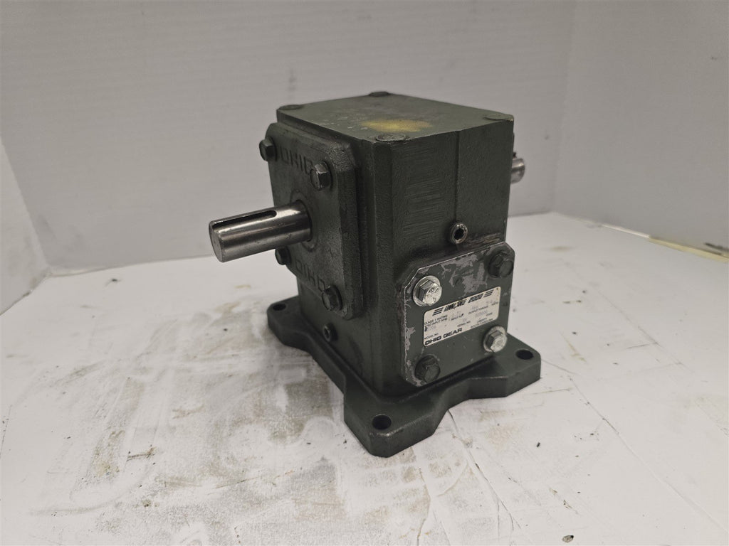 Ohio Uline 2000 Left/Right Angle Gear Reducer 2.77HP 5:1 Ratio