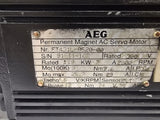 AEG FT431L-0520-00 1.9kW AC Servo Motor 3600RPM 2P 3PH 300V