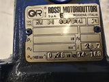Rossi Motoriduttori MR-31-40PC1A .28kW Gear Reducer 28.7:1 Ratio 14-160