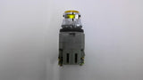 Idec ALN Illuminated Yellow Push Button 24 Volt Lot of 2