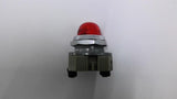 Idec APD199DN-R-24V Red Pilot Light 120-600 VAC 110-600 VDC 10 Amp Lot Of 2