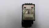 Omron MY4N 110/120 VAC Relay On 2472W1 Base 5 Amp 250 VAC Lot Of 2