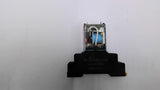 Omron MY2N 24VDC Relay With 26Z0Y4 Base 7 Amp 250 Volt Lot Of 2
