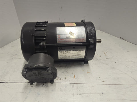 US Motors G317 1/3HP AC Motor 1800RPM 4P 3PH 56C 230/460V XPFC 60Hz