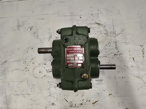 Ohio HH0 4:1 Ratio 423405 Gear Reducer 5/8"x1/2" Shaft