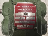 Ohio HH0 4:1 Ratio 423405 Gear Reducer 5/8"x1/2" Shaft