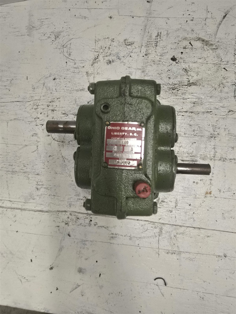 Ohio HH0 4:1 Ratio 423405 Gear Reducer