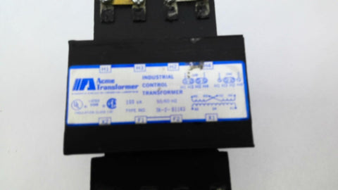 Acme TA-2-81143 Transformer 100 VA 120/240 Volts Pri 24Volts Sec