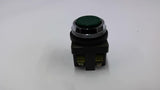 Idec ABN Green Pushbutton With Idec BS001E Contacts 600 Volt 10 Amp Lot Of 3