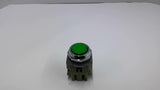 Idec ABD110N-B Green Pushbutton 600 Volt 10 Amp Lot Of 2