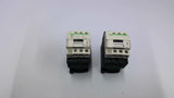 Schneider LC1D12BD Contactor 25 Amp 480 V at 7.5 HP Lot Of 2