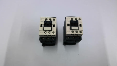 Schneider LC1D12BD LAD4TBL Contactor 460 V at 7.5 HP 25 Amp Lot Of 2