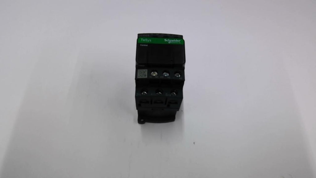 Schneider LC1D09BD 35 Amp TeSys Contactor 24VDC 460 Volts at 5HP