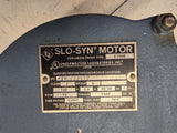Slo Syn X1500 AC Motor 72RPM 1PH 120V 1500 Torque oz-In 60Hz FU422372
