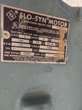 Slo Syn X1500 GearMotor 72RPM Single Phase 120V 1500 Torque oz-In 6:1 Ratio
