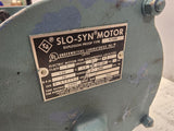 Slo Syn X1500 GearMotor 72RPM 1PH 120V 1500 Torque oz-In 6:1 Ratio T-556202