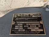 Slo Syn X1500 AC Motor 72RPM 1PH 120V 1500 Torque oz-In FU-422191