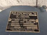 Slo Syn X1500 AC Motor 72RPM 1PH 120V 1500 Torque oz-In P351061