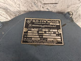 Slo Syn X1500 AC Motor 72RPM 1PH 120V 1500 Torque oz-In T-556349