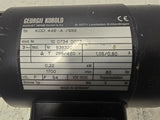 Georgii Kobold KOD-448-A/S59 .22kW AC Motor 1800RPM 4P 3PH 265/460V TEFC 60Hz