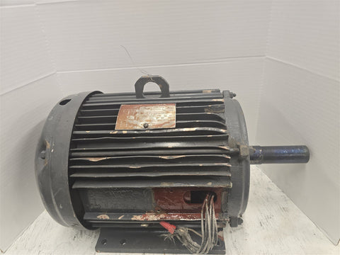 Lincoln 10HP AC Motor 1200RPM 6P 3PH 256T 230/460V TEFC