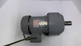 Nissei UG3LB-28-160-T020A GTR Induction Motor 1700 RPM 3 Phase 1P40 160:1 Ratio