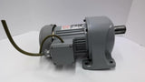 Nissei UG3LB-28-160-T020A GTR Induction Motor 1700 RPM 3 Phase 1P40 160:1 Ratio