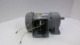 Nissei 63L18N10-MM01TNNTB2 0.1kW GTR Induction Motor 10:1 Ratio 1710 RPM 3 Phase