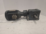 Leroy Somer 89G181 .90kW Gear Motor 1800RPM 4P 3PH 220-240/380-415V