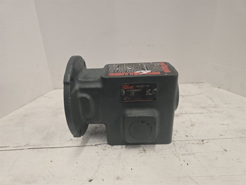 Dodge MR94753-P-SZ Left Angle Gear Reducer 0175B020M056K1 1HP 20:1 Ratio