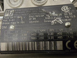 MGM BA71B4 .44kW AC Motor 1800RPM 4P 3PH 71 230/460V 60Hz