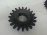 LOT OF 3 SPUR GEARS --- 20 TEETH, 20MM BORE