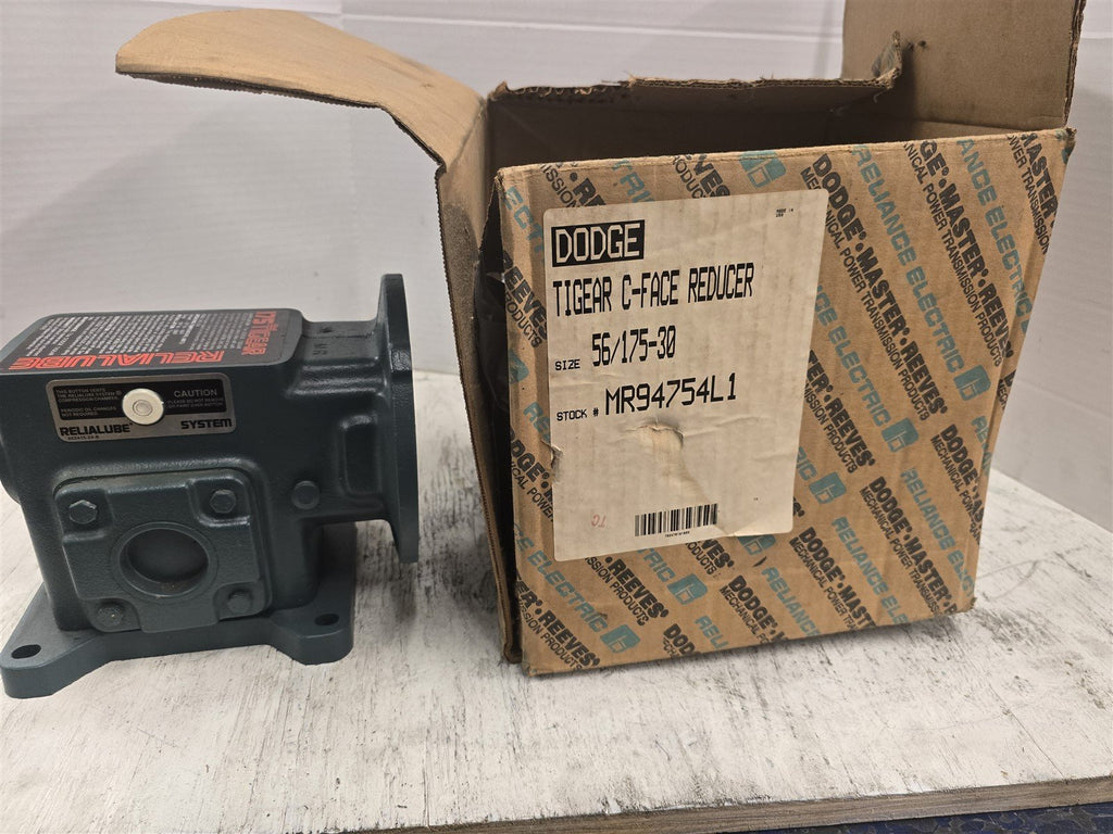 Dodge MR94754L1-C-TX 56/175-30 .71HP Gear Reducer 1750RPM 521 Torque 30:1 Ratio