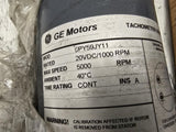 GE Motors 5PY59JY11 20VDC/1000RPM Tachometer
