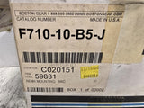Boston Gear F710-10-B5-J .44kW Gear Reducer 10:1 Ratio 138 Torque
